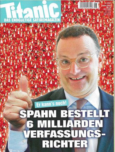 Titanic satiremagazin august - ,