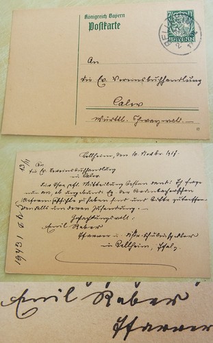 Bellheim 1917 pfarrer - pk, emil