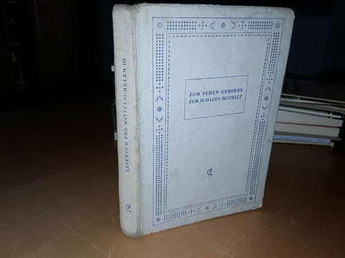 Lesebuch für mittelschulen - lesebuch,