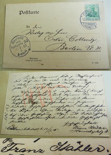 Köthen 1905 mitarbeiter - 1905:,