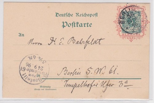 96472 ganzsachen postkarte - ganzsachen,