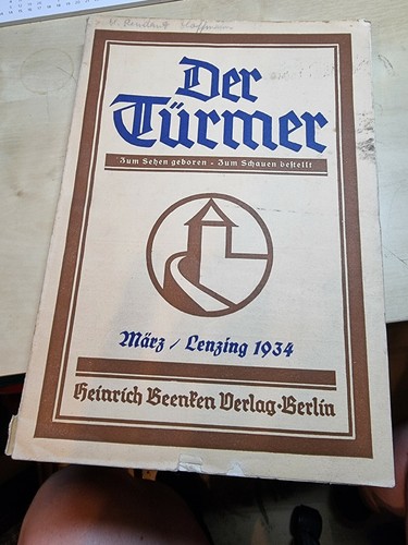 Der türmer zum - der, sehen