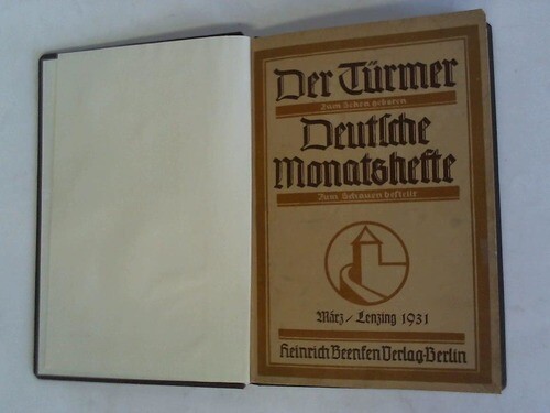 Der türmer deutsche - der, türmer.